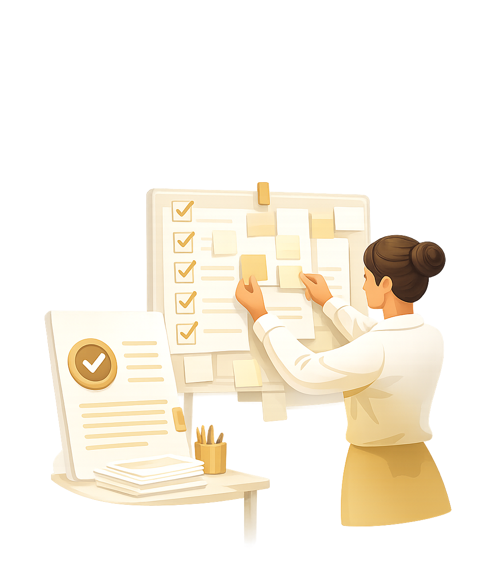 Gestion de qualité professionnelle organisée