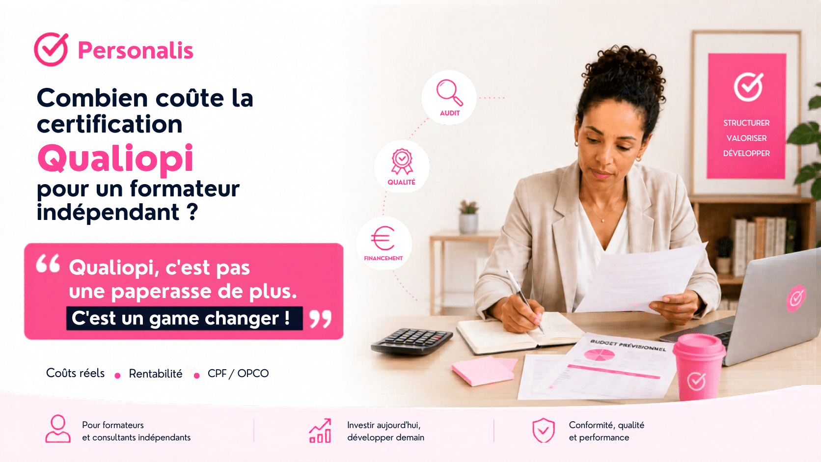 Combien coûte la certification Qualiopi pour un formateur indépendant ?