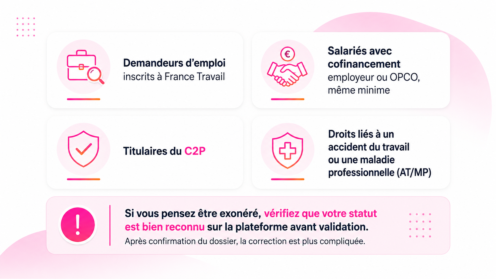 qui est exonéré du reste à charge