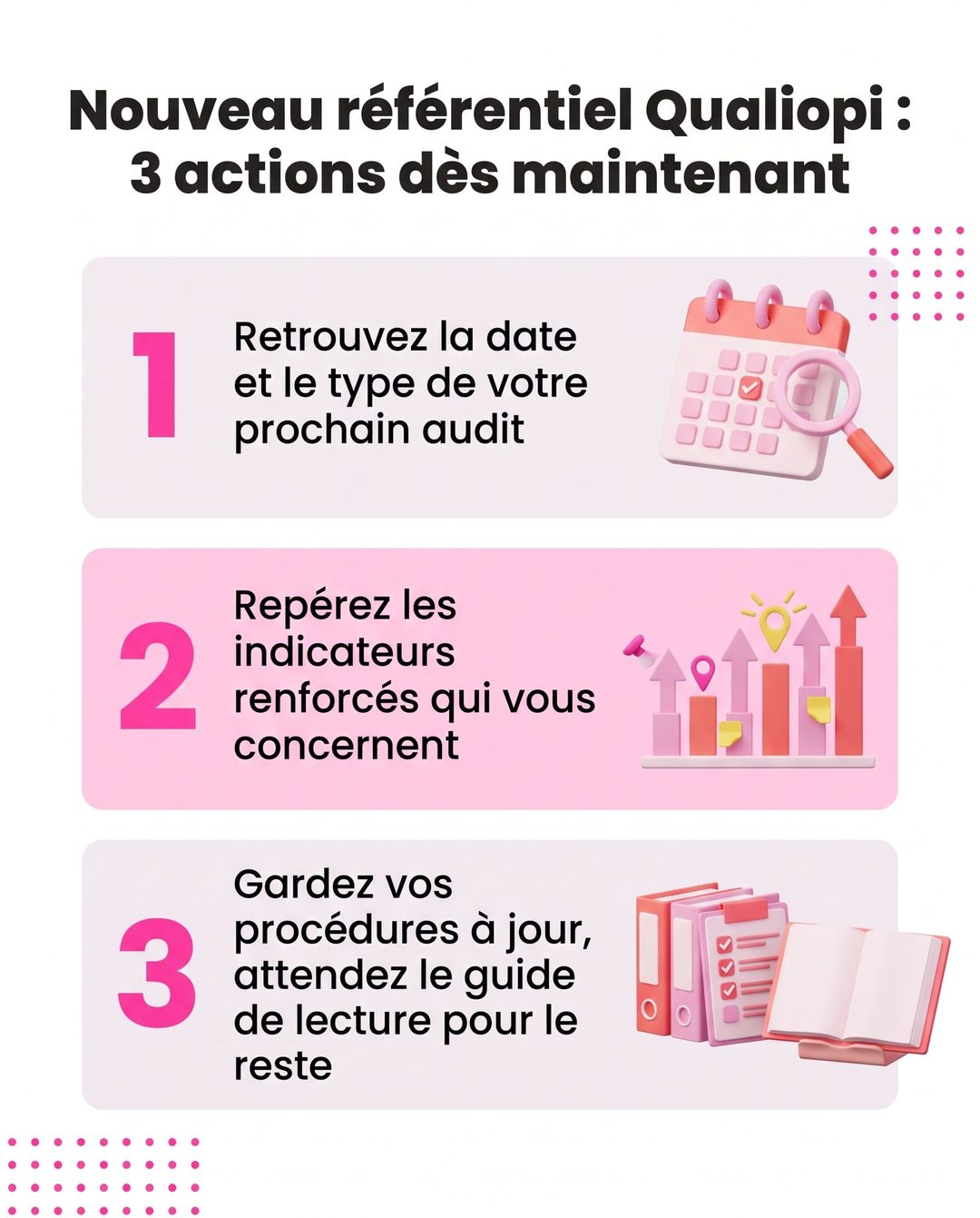 Les 3 actions à mener dès maintenant pour se préparer au nouveau référentiel Qualiopi 2026